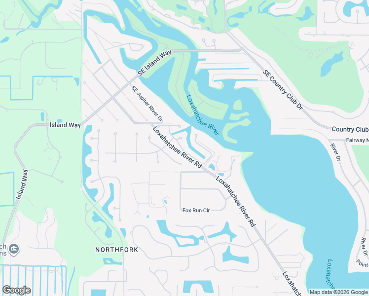 map of restaurants, bars, coffee shops, grocery stores, and more near 19954 Loxahatchee Pointe Drive in Jupiter