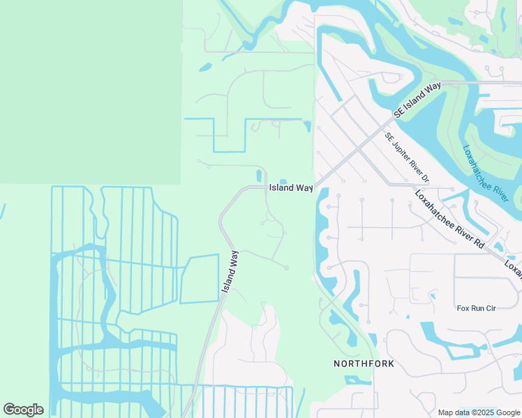 map of restaurants, bars, coffee shops, grocery stores, and more near 19280 Southeast Hidden Bridge Court in Jupiter