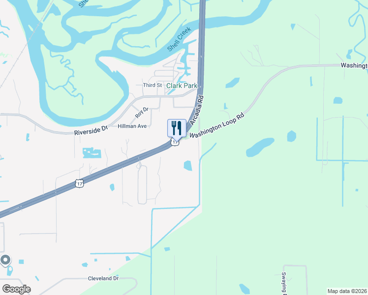 map of restaurants, bars, coffee shops, grocery stores, and more near 4214 Duncan Road in Punta Gorda