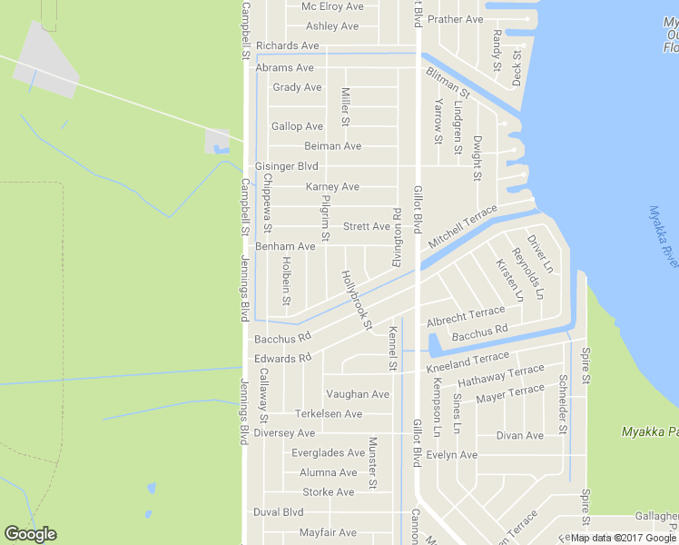 map of restaurants, bars, coffee shops, grocery stores, and more near 4163 Hollybrook Street in Port Charlotte