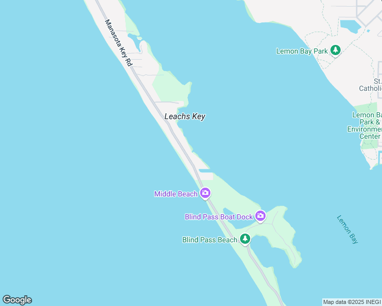 map of restaurants, bars, coffee shops, grocery stores, and more near 6855 Manasota Key Road in Englewood