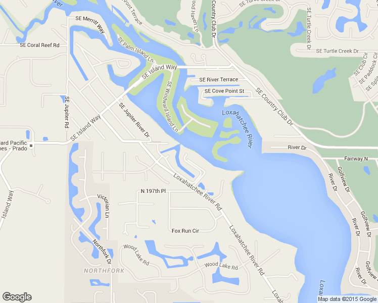 map of restaurants, bars, coffee shops, grocery stores, and more near 19778 Loxahatchee Pointe Drive in Jupiter