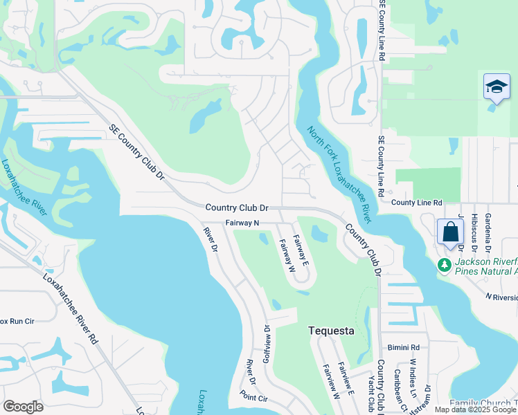 map of restaurants, bars, coffee shops, grocery stores, and more near 326 Fairway North in Jupiter