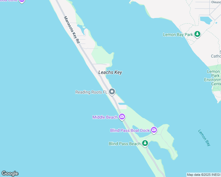 map of restaurants, bars, coffee shops, grocery stores, and more near 6855 Manasota Key Road in Englewood
