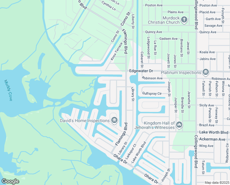 map of restaurants, bars, coffee shops, grocery stores, and more near 4097 Rose Arbor Circle in Port Charlotte