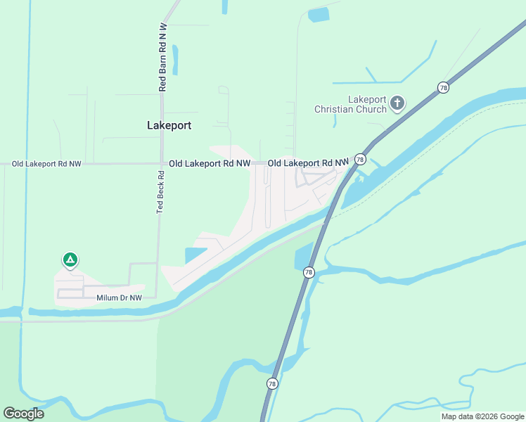 map of restaurants, bars, coffee shops, grocery stores, and more near 1339 Old Lakeport Road Northwest in Moore Haven
