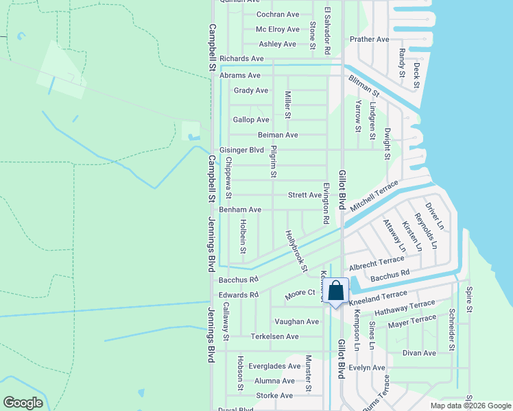 map of restaurants, bars, coffee shops, grocery stores, and more near 12092 Benham Avenue in Port Charlotte