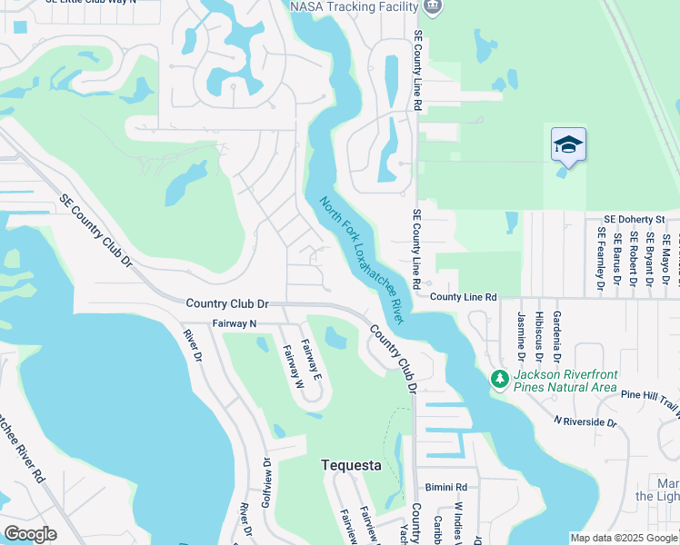 map of restaurants, bars, coffee shops, grocery stores, and more near 10555 Southeast Terrapin Place in Jupiter