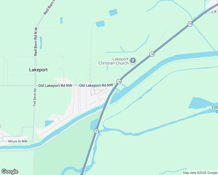 map of restaurants, bars, coffee shops, grocery stores, and more near 1073 Old Lakeport Rd NW in Moore Haven