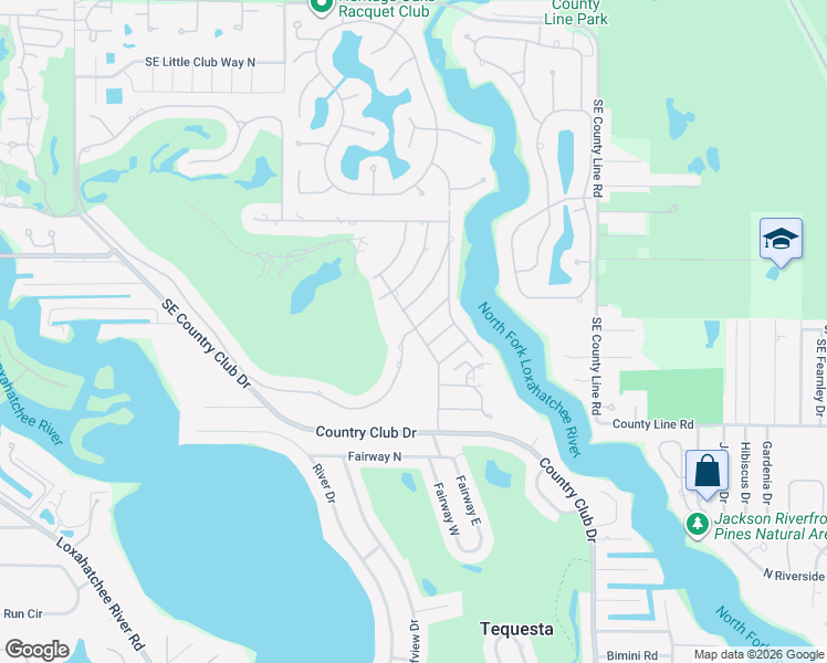 map of restaurants, bars, coffee shops, grocery stores, and more near 7 Southeast Turtle Creek Drive in Jupiter