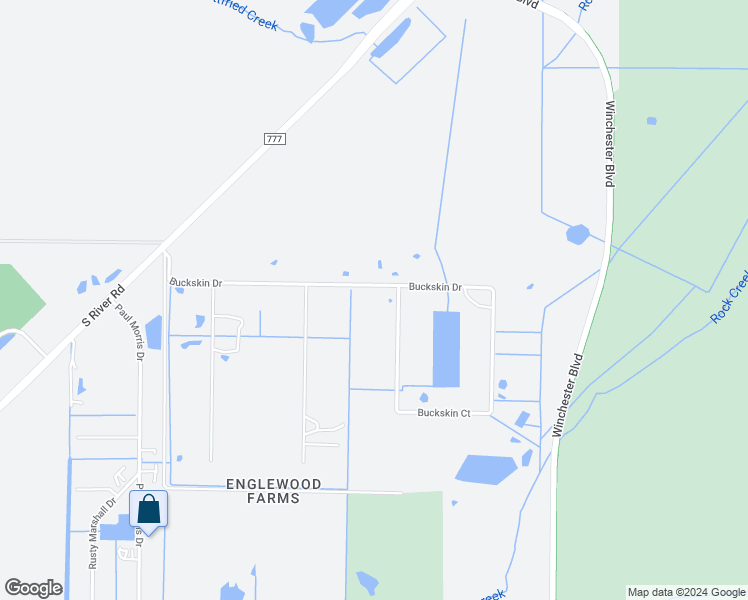 map of restaurants, bars, coffee shops, grocery stores, and more near 2350 Buckskin Drive in Englewood