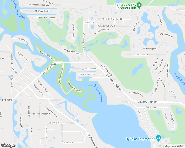 map of restaurants, bars, coffee shops, grocery stores, and more near 9435 Southeast Cove Point Street in Jupiter