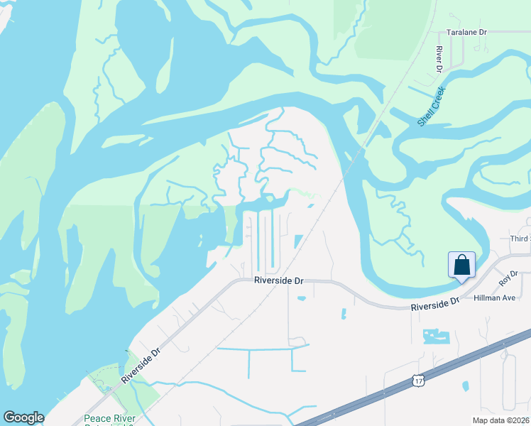map of restaurants, bars, coffee shops, grocery stores, and more near 3321 Sunny Harbor Drive in Punta Gorda