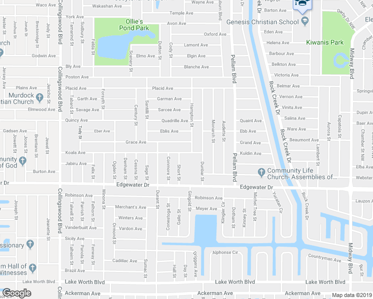 map of restaurants, bars, coffee shops, grocery stores, and more near 18363 Koala Avenue in Port Charlotte