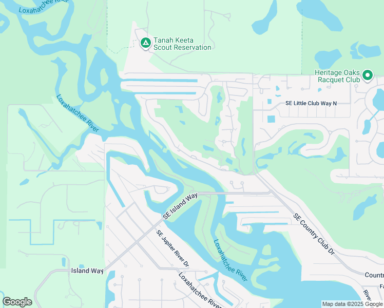 map of restaurants, bars, coffee shops, grocery stores, and more near 9180 Southeast Riverfront Terrace in Jupiter