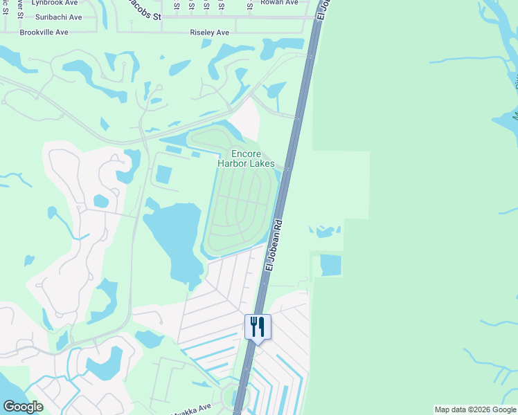 map of restaurants, bars, coffee shops, grocery stores, and more near Daytona Dr in Port Charlotte