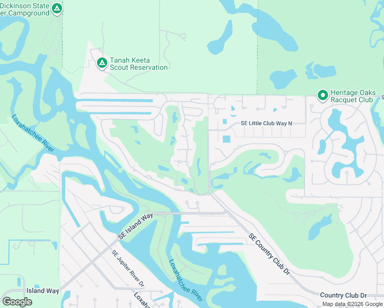 map of restaurants, bars, coffee shops, grocery stores, and more near 18391 Southeast Wood Haven Lane in Jupiter