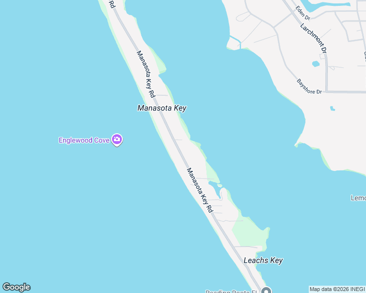 map of restaurants, bars, coffee shops, grocery stores, and more near 7415 Manasota Key Road in Englewood