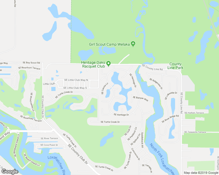 map of restaurants, bars, coffee shops, grocery stores, and more near 18072 Southeast Heritage Drive in Jupiter