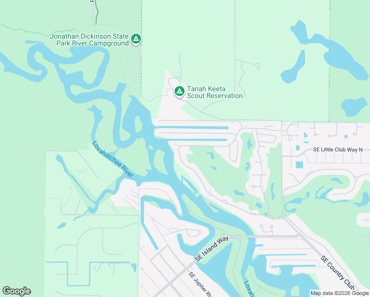 map of restaurants, bars, coffee shops, grocery stores, and more near 8805 Southeast Riverfront Terrace in Jupiter