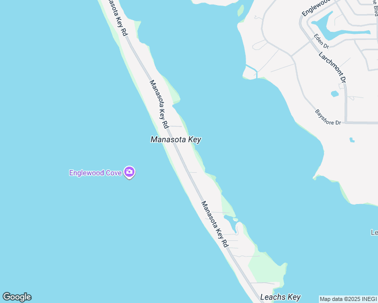 map of restaurants, bars, coffee shops, grocery stores, and more near 7470 Manasota Key Road in Englewood