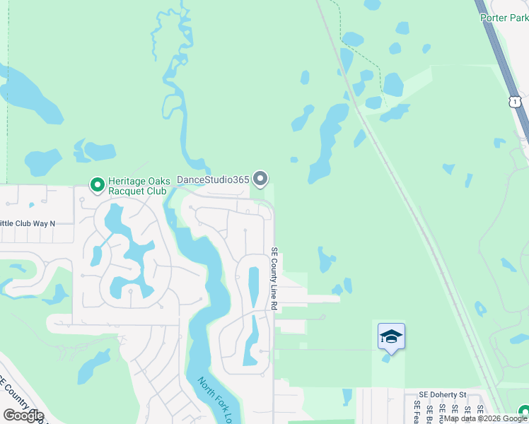 map of restaurants, bars, coffee shops, grocery stores, and more near 18257 Southeast Ridgeview Drive in Jupiter