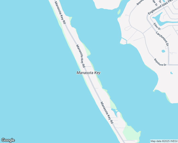 map of restaurants, bars, coffee shops, grocery stores, and more near 7555 Manasota Key Road in Englewood