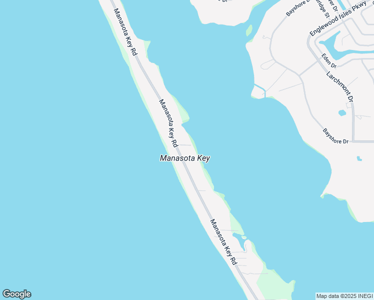 map of restaurants, bars, coffee shops, grocery stores, and more near 7555 Manasota Key Road in Englewood