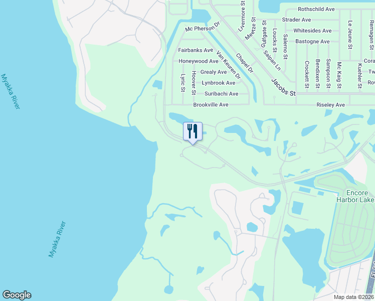 map of restaurants, bars, coffee shops, grocery stores, and more near 3250 Bay Ridge Way in Port Charlotte