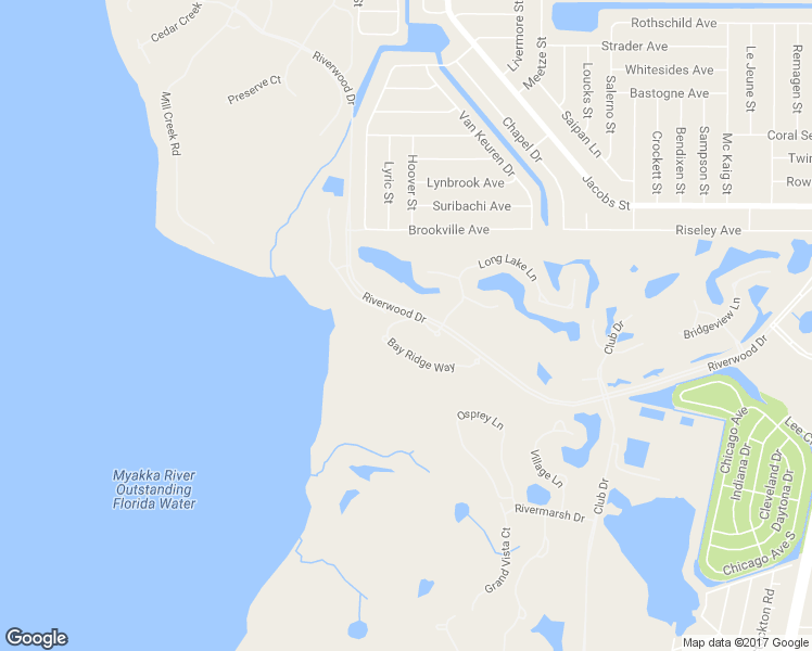 map of restaurants, bars, coffee shops, grocery stores, and more near 3250 Bay Ridge Way in Port Charlotte
