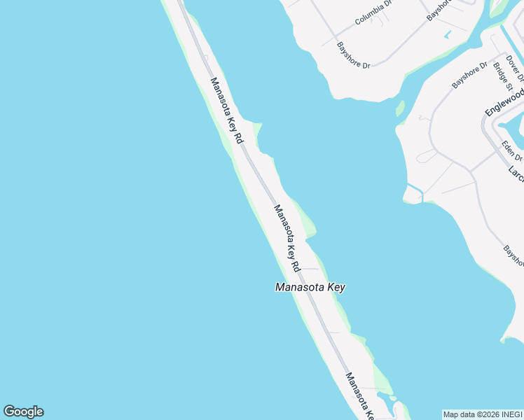 map of restaurants, bars, coffee shops, grocery stores, and more near 7720 Manasota Key Road in Englewood