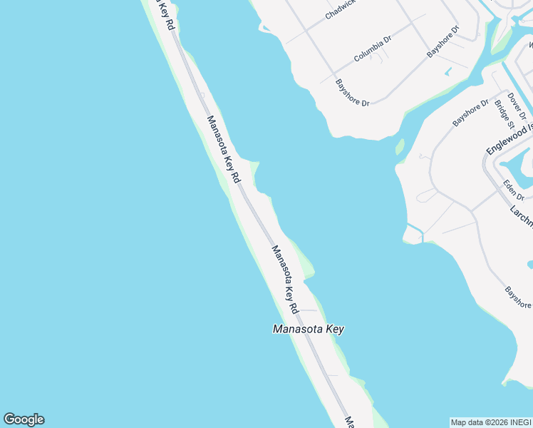 map of restaurants, bars, coffee shops, grocery stores, and more near 7805 Manasota Key Road in Englewood