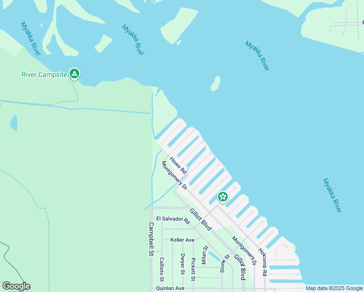map of restaurants, bars, coffee shops, grocery stores, and more near 2370 Pappas Terrace in Port Charlotte