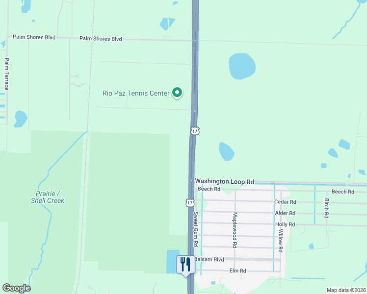 map of restaurants, bars, coffee shops, grocery stores, and more near 2171 Duncan Road in Punta Gorda