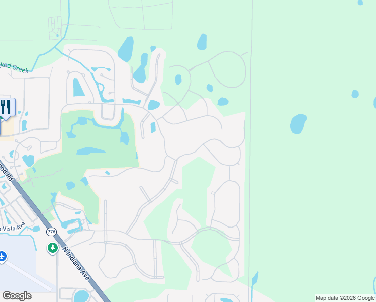 map of restaurants, bars, coffee shops, grocery stores, and more near 26675 Raphis Royale Boulevard in Englewood