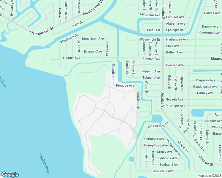 map of restaurants, bars, coffee shops, grocery stores, and more near 13201 Scrub Jay Court in Port Charlotte