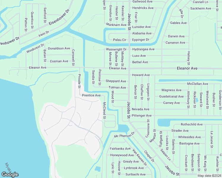 map of restaurants, bars, coffee shops, grocery stores, and more near 13412 Tolman Avenue in Port Charlotte