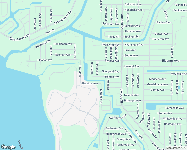 map of restaurants, bars, coffee shops, grocery stores, and more near 13354 Tolman Avenue in Port Charlotte