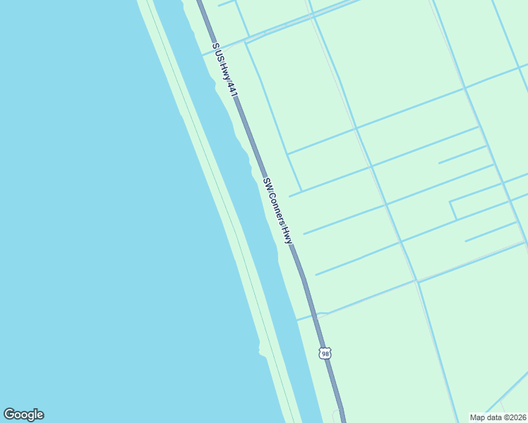 map of restaurants, bars, coffee shops, grocery stores, and more near 16750 Southwest Conners Highway in Okeechobee