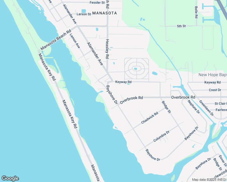 map of restaurants, bars, coffee shops, grocery stores, and more near 1931 Bayshore Drive in Englewood