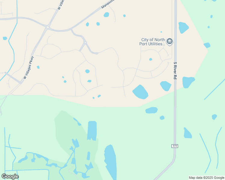 map of restaurants, bars, coffee shops, grocery stores, and more near South River Road in Venice