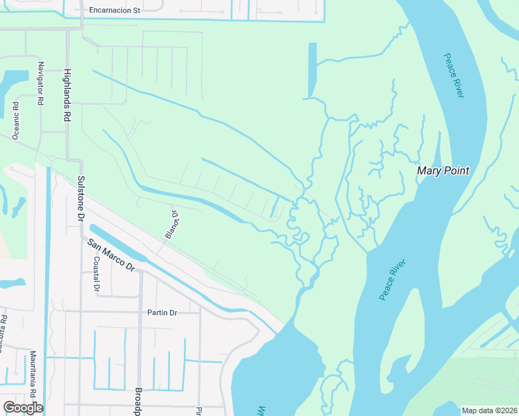 map of restaurants, bars, coffee shops, grocery stores, and more near 1353 Wallaroo Court in Punta Gorda