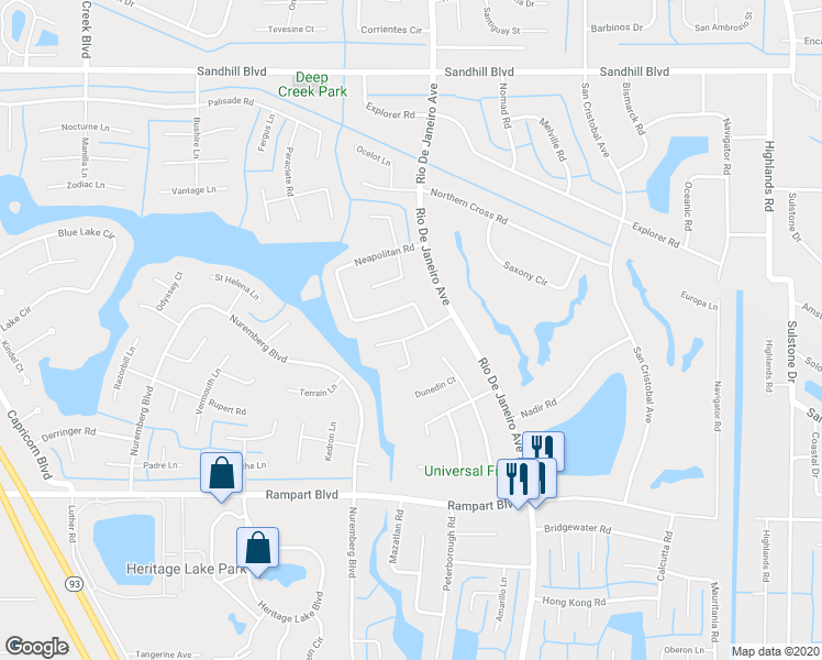 map of restaurants, bars, coffee shops, grocery stores, and more near 26090 Tattersall Lane in Punta Gorda