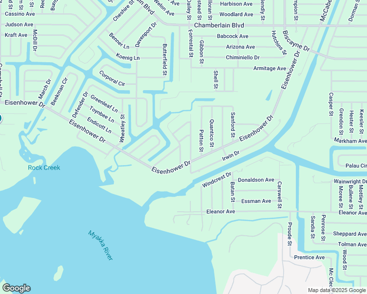 map of restaurants, bars, coffee shops, grocery stores, and more near 1430 Glanmore Drive in Port Charlotte