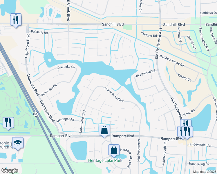 map of restaurants, bars, coffee shops, grocery stores, and more near 1310 Tidy Lane in Punta Gorda