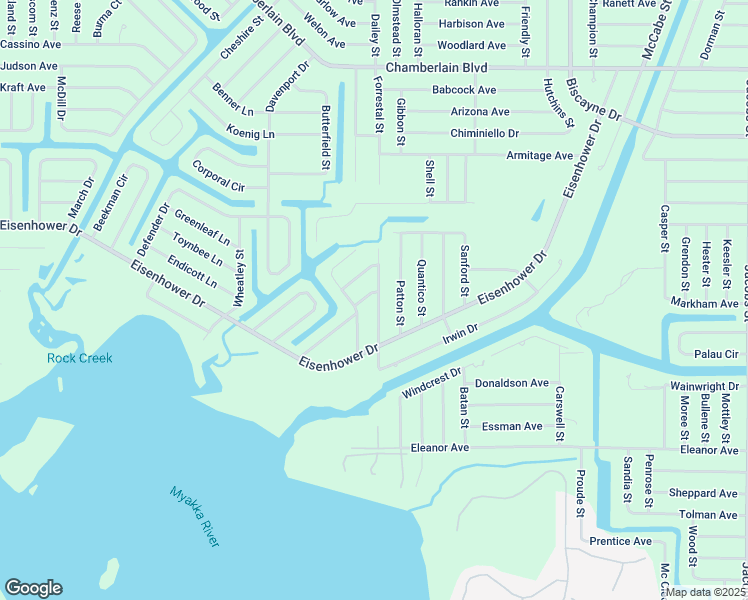 map of restaurants, bars, coffee shops, grocery stores, and more near 1430 Glanmore Drive in Port Charlotte