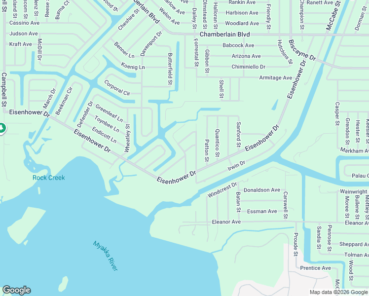 map of restaurants, bars, coffee shops, grocery stores, and more near 1430 Glanmore Drive in Port Charlotte