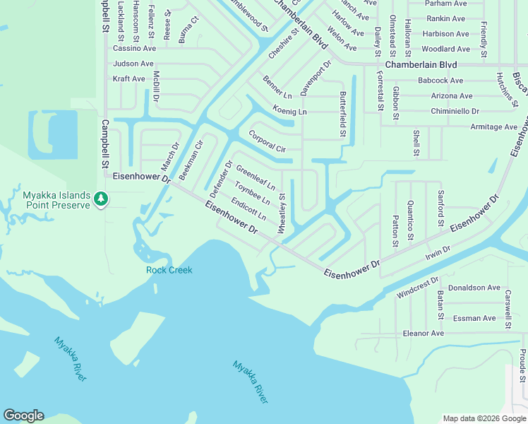 map of restaurants, bars, coffee shops, grocery stores, and more near 12342 Endicott Lane in Port Charlotte