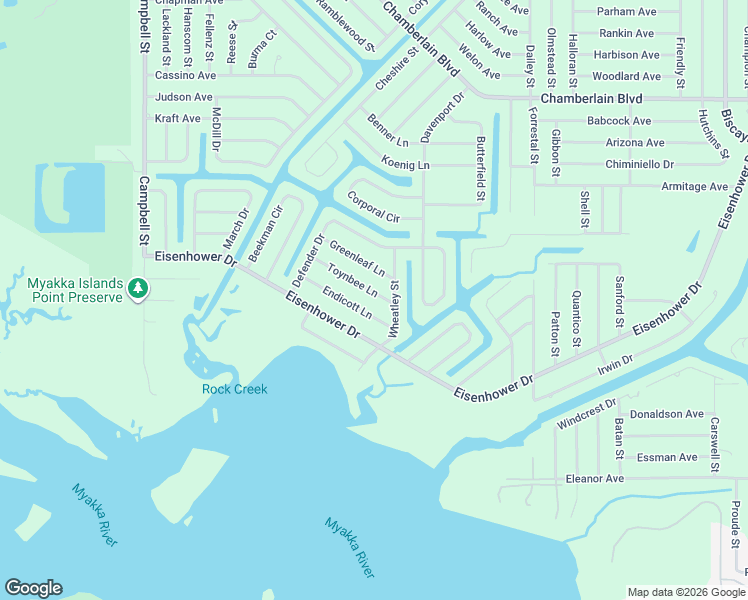 map of restaurants, bars, coffee shops, grocery stores, and more near 12342 Endicott Lane in Port Charlotte