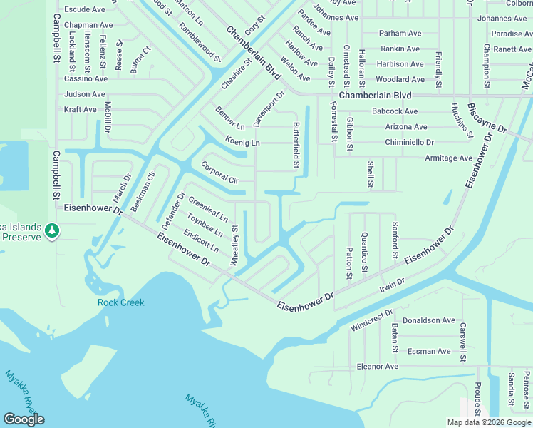 map of restaurants, bars, coffee shops, grocery stores, and more near 1424 Liggett Circle in Port Charlotte